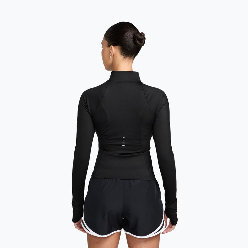 Felpa da corsa donna Nike Swift Dri-Fit Full Zip black 2