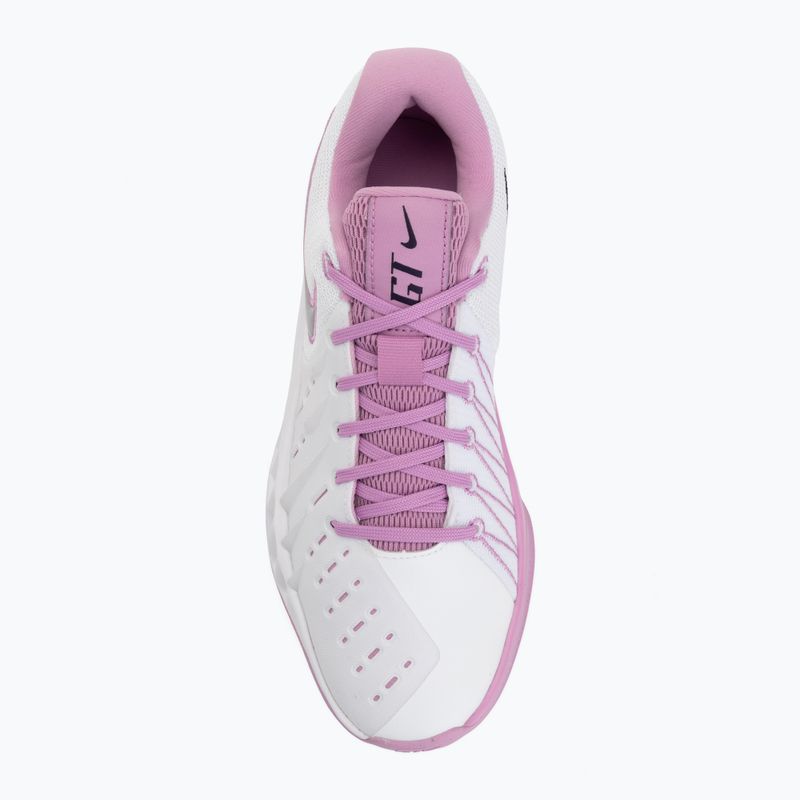 Scarpe da basket da uomo Nike G.T. Cut Academy 2 white/light magenta/purple dynasty 5