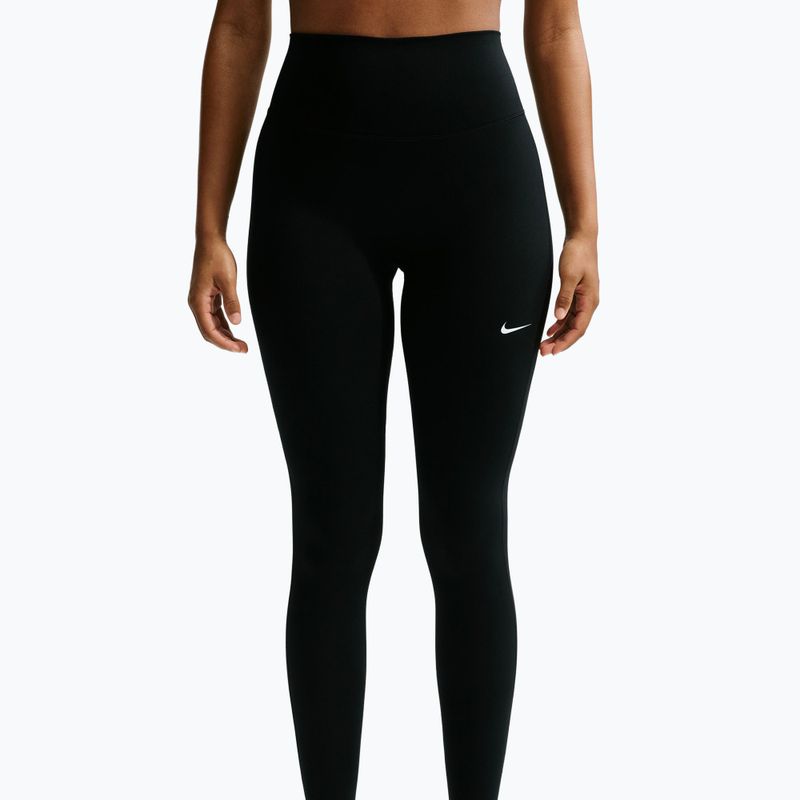 Leggings da allenamento donna Nike One black/white 4