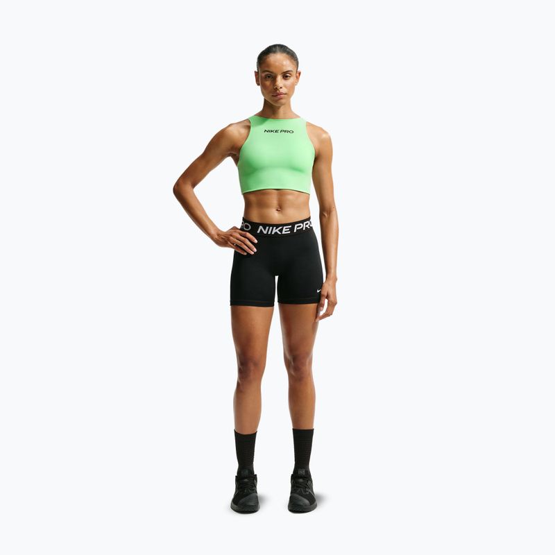 Reggiseno sportivo Nike Pro Sculpt illusion green/black 2