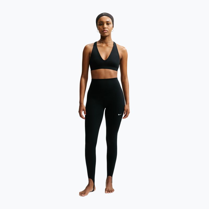 Reggiseno sportivo Nike Indy Strappy black/white 2