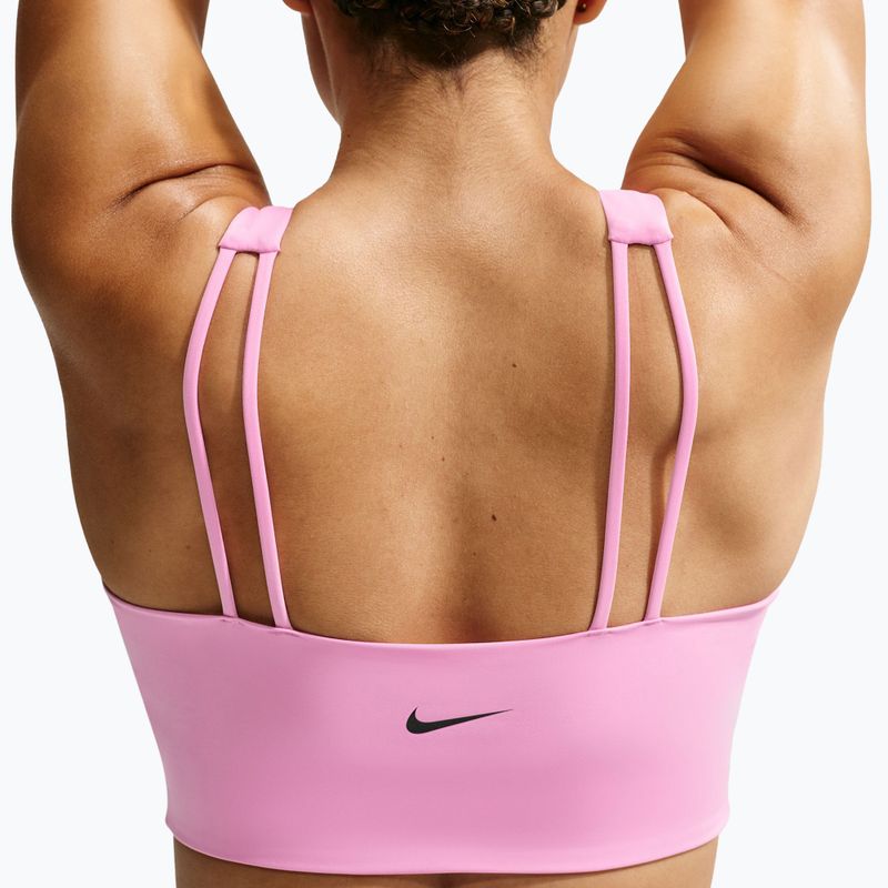Reggiseno sportivo Nike Pro Sculpt pink rise/black 4