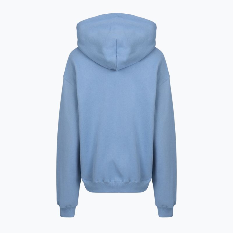 Felpa donna Nike Studio Fleece Medium Weight Oversized Full Zip work blue/sail 5