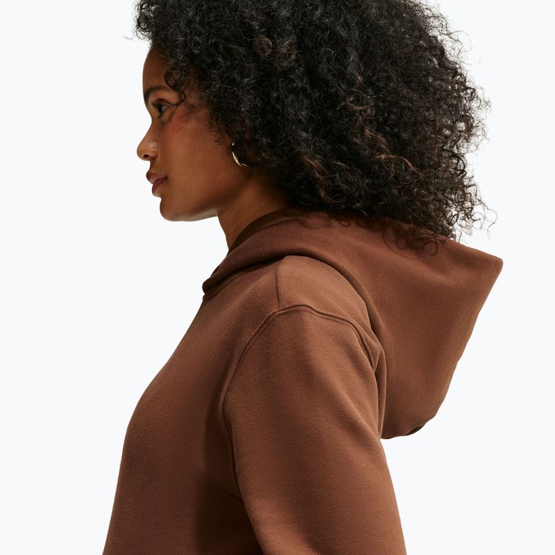Felpa donna Nike Studio Fleece cacao wow/sail 6