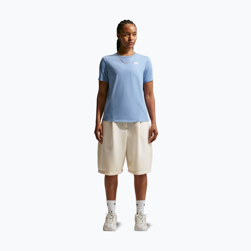 Maglietta da donna Nike Sportswear Club Essentials work blue 7