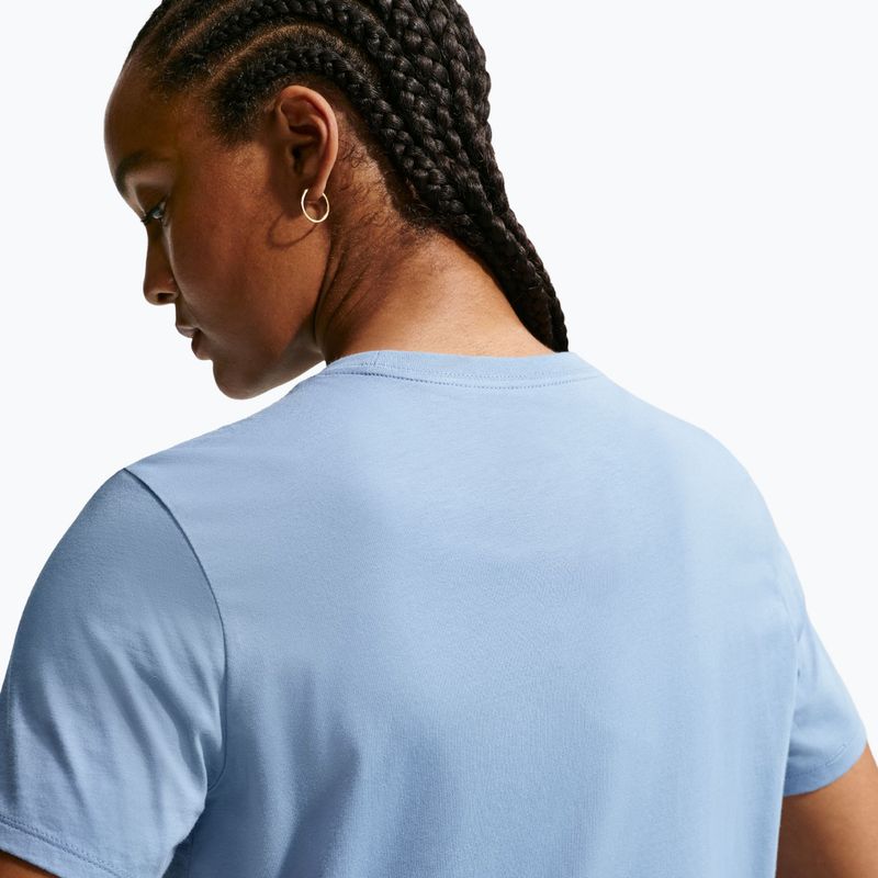 Maglietta da donna Nike Sportswear Club Essentials work blue 4