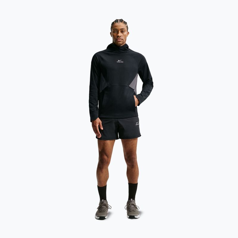 Felpa da allenamento uomo Nike Pro black/white 2