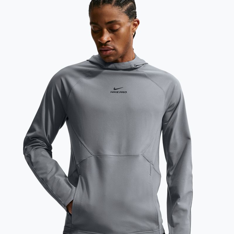 Felpa da allenamento uomo Nike Pro smoke grey/black 4