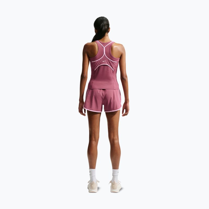 Pantaloncini da allenamento da donna Nike One pink smoke/pink rise/mystic dates 2