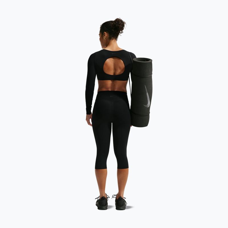 Reggiseno sportivo Nike Zenvy black/cool grey 3