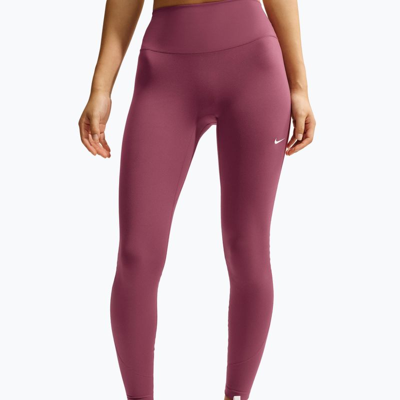 Leggings da donna Nike One pink smoke/pink smoke/pink rise/white 4