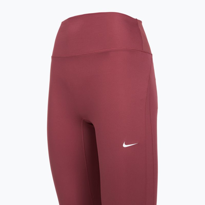 Leggings da donna Nike One pink smoke/pink smoke/pink rise/white 9