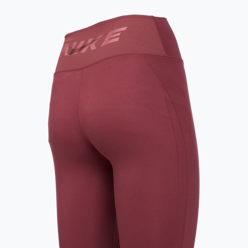 Leggings da donna Nike One pink smoke/pink smoke/pink rise/white 10