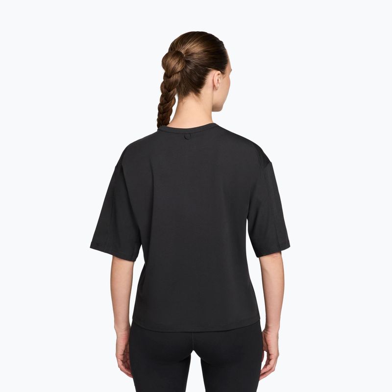 Maglia da allenamento donna Nike 24.7 ImpossiblySoft Light black/dark smoke grey 2