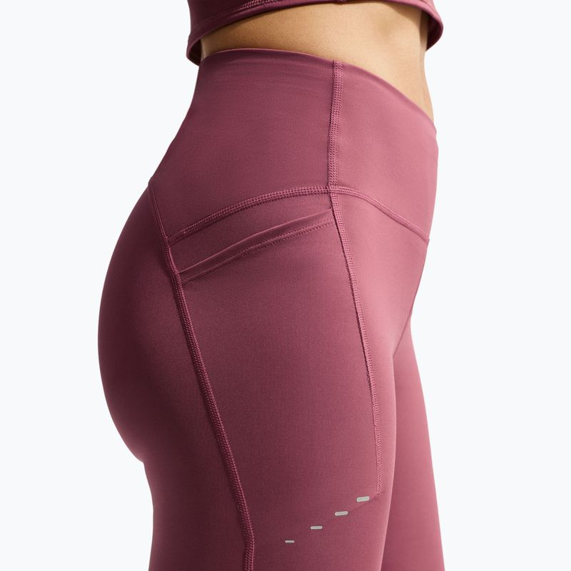 Pantaloncini da corsa da donna Nike Swift pink smoke 7