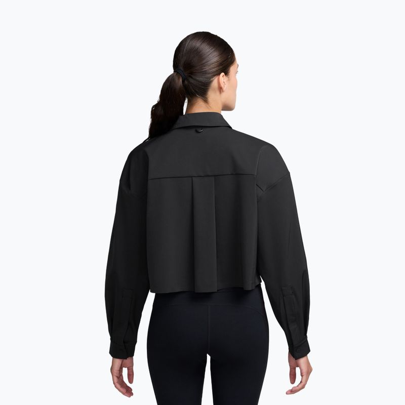 Maglia da allenamento donna Nike 24.7 PerfectStretch black/dark smoke grey 2