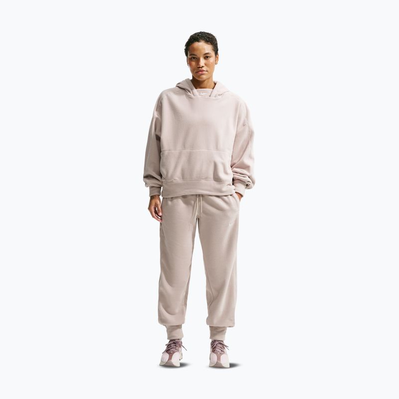 Pantaloni da donna Nike One Therma-FIT Mid Rise cream ii/white 2