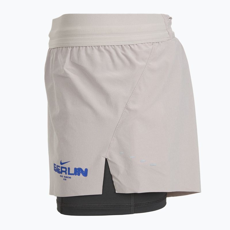 Pantaloncini da corsa da donna Nike Swift college grey/anthracite 3