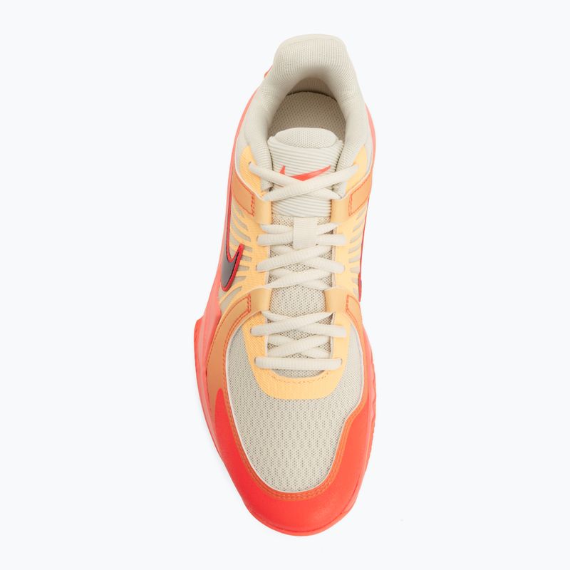 Scarpe da pallavolo Nike Hyperspeed Court 2 SE coconout milk/cave purple/hot lava 5