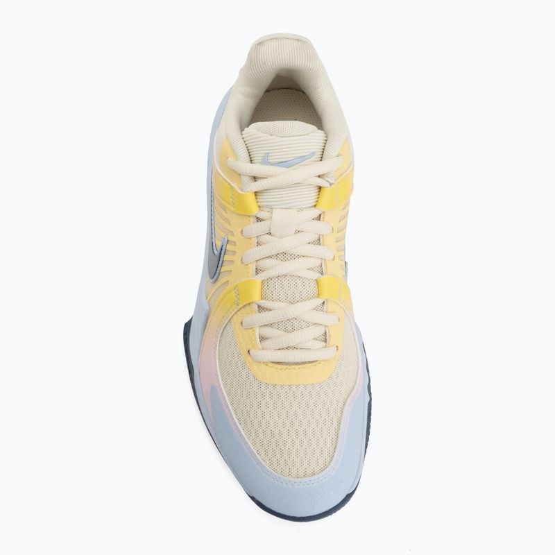Scarpe da pallavolo Nike Hyperspeed Court 2 SE coconout milk/diffsed blue/hydrogen blue 5