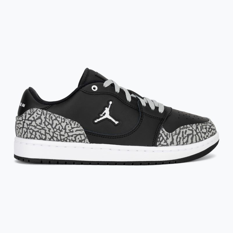 Scarpe da uomo Jordan Court Connect Low SE black/light smoke grey/dark grey/white 2
