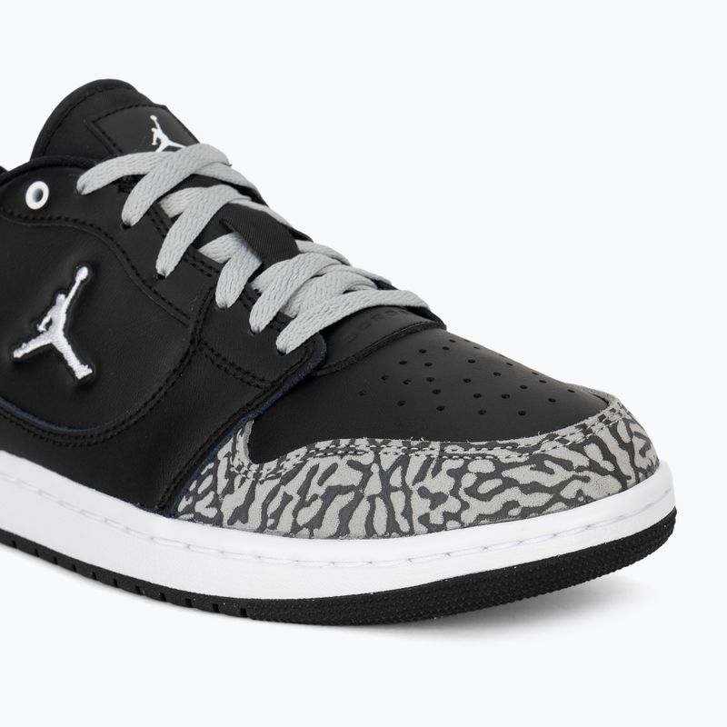 Scarpe da uomo Jordan Court Connect Low SE black/light smoke grey/dark grey/white 7