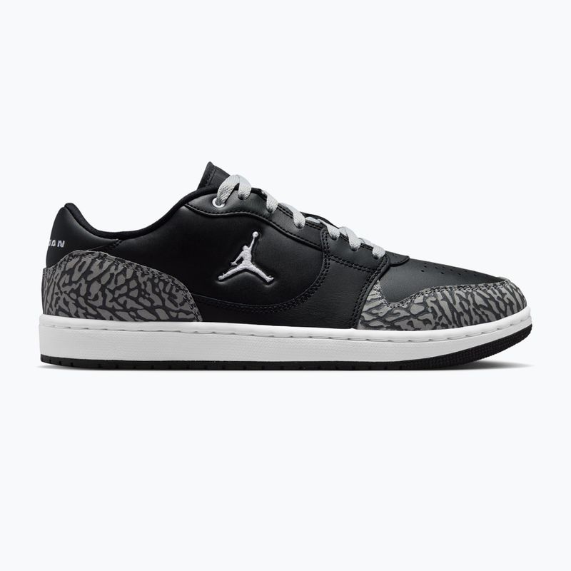 Scarpe da uomo Jordan Court Connect Low SE black/light smoke grey/dark grey/white 2
