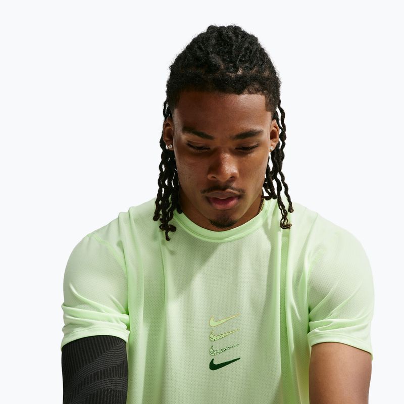 Maglia da corsa da uomo Nike Dri-Fit Running Top barely volt 5