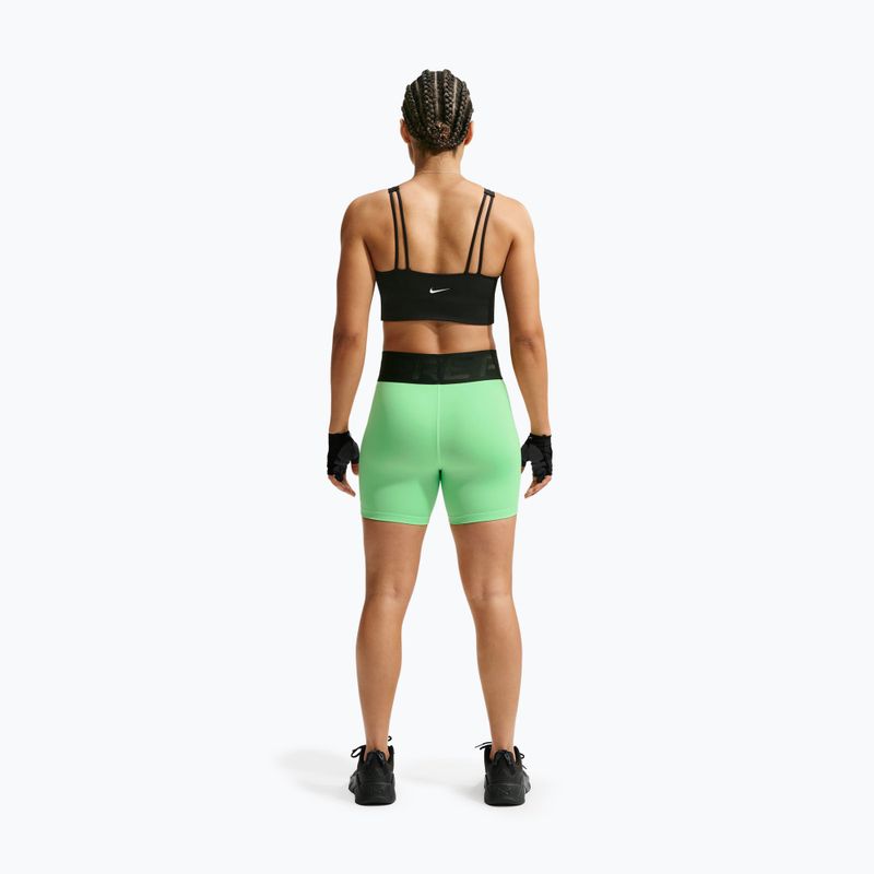 Pantaloncini da allenamento da donna Nike Pro Sculpt illusion green/cucumber calm/black/black 3