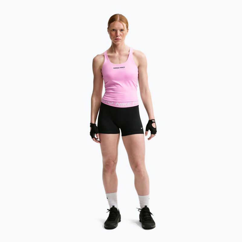 Maglia da allenamento donna Nike Pro Sculpt pink rise/black 2
