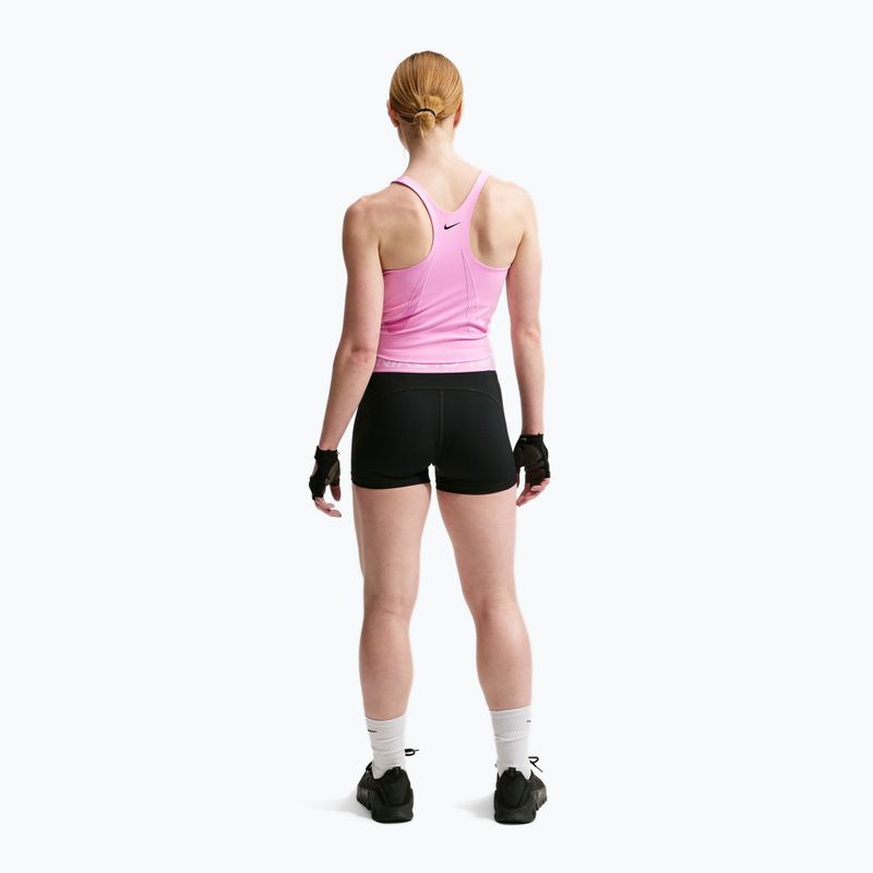 Maglia da allenamento donna Nike Pro Sculpt pink rise/black 3