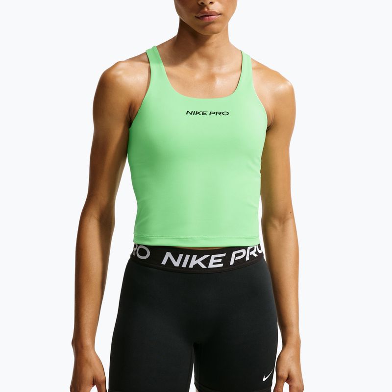 Maglia da allenamento donna Nike Pro Sculpt illusion green/cucumber calm/black 3