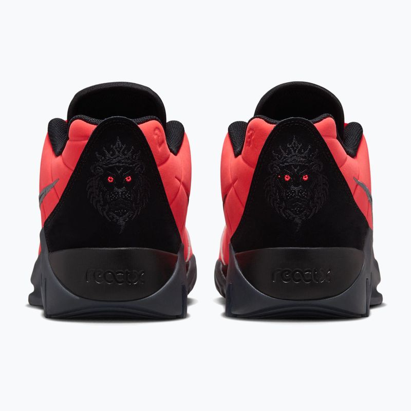 Scarpe da basket uomo Nike LeBron Witness 9 bright crimson/smoke grey/black 2