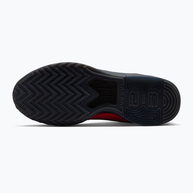 Scarpe da basket uomo Nike LeBron Witness 9 bright crimson/smoke grey/black 3