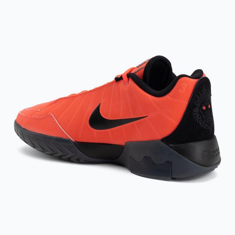 Scarpe da basket uomo Nike LeBron Witness 9 bright crimson/smoke grey/black 3