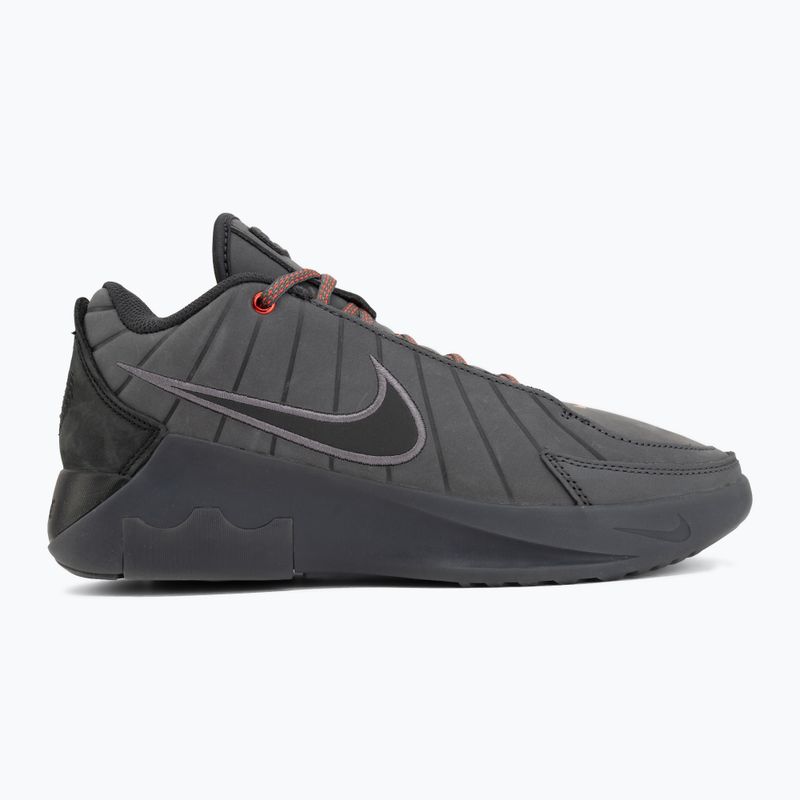 Scarpe da basket uomo Nike LeBron Witness 9 anthracite/iron grey/desert dust/black 2