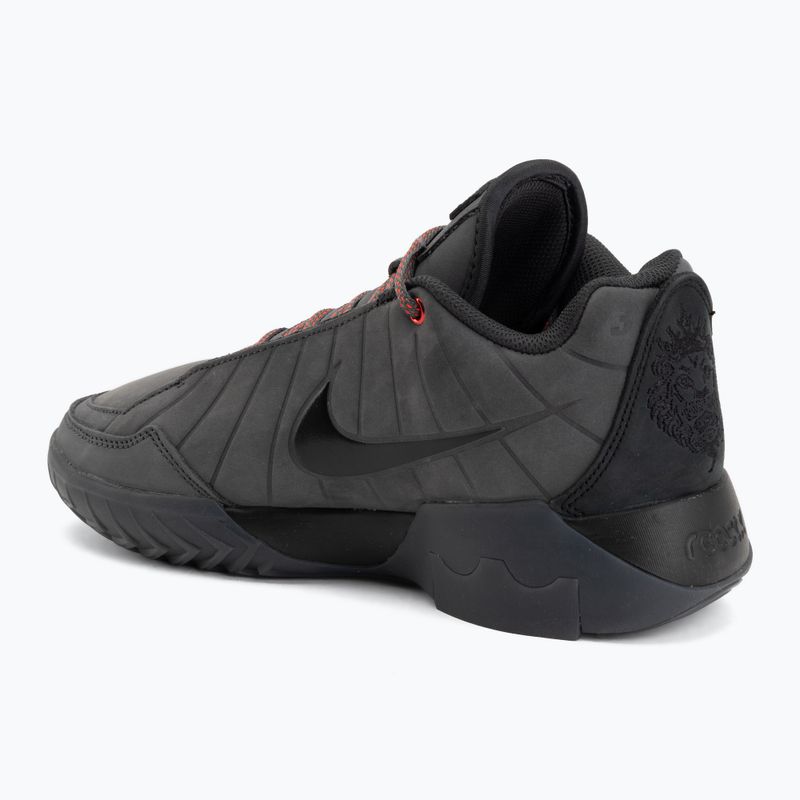 Scarpe da basket uomo Nike LeBron Witness 9 anthracite/iron grey/desert dust/black 3