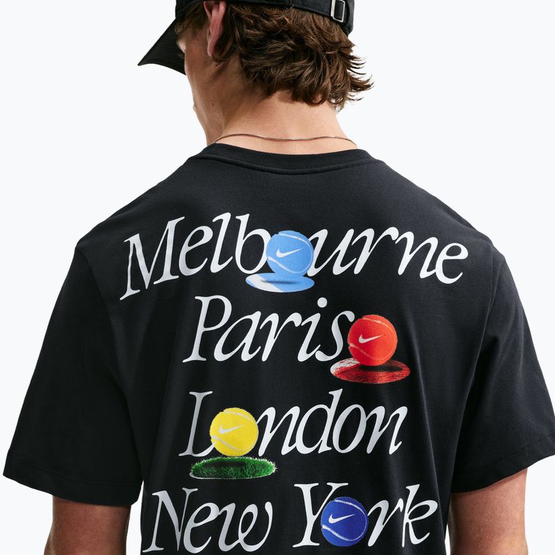 T-shirt da uomo Nike Court Dri-Fit black 6