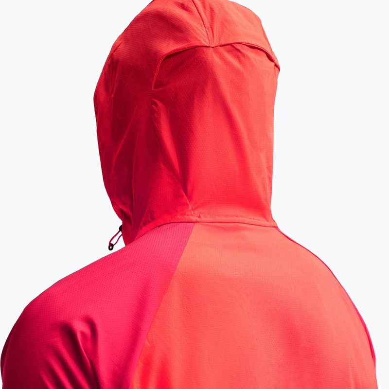 Giacca da corsa da uomo Nike Impossibly Light Windrunner black/light crimson/tough red 7