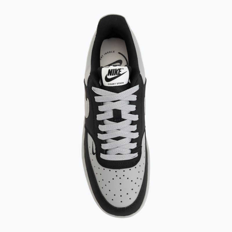 Scarpe da uomo Nike Court Vision Low black/light smoke grey/sail/light smoke grey 5