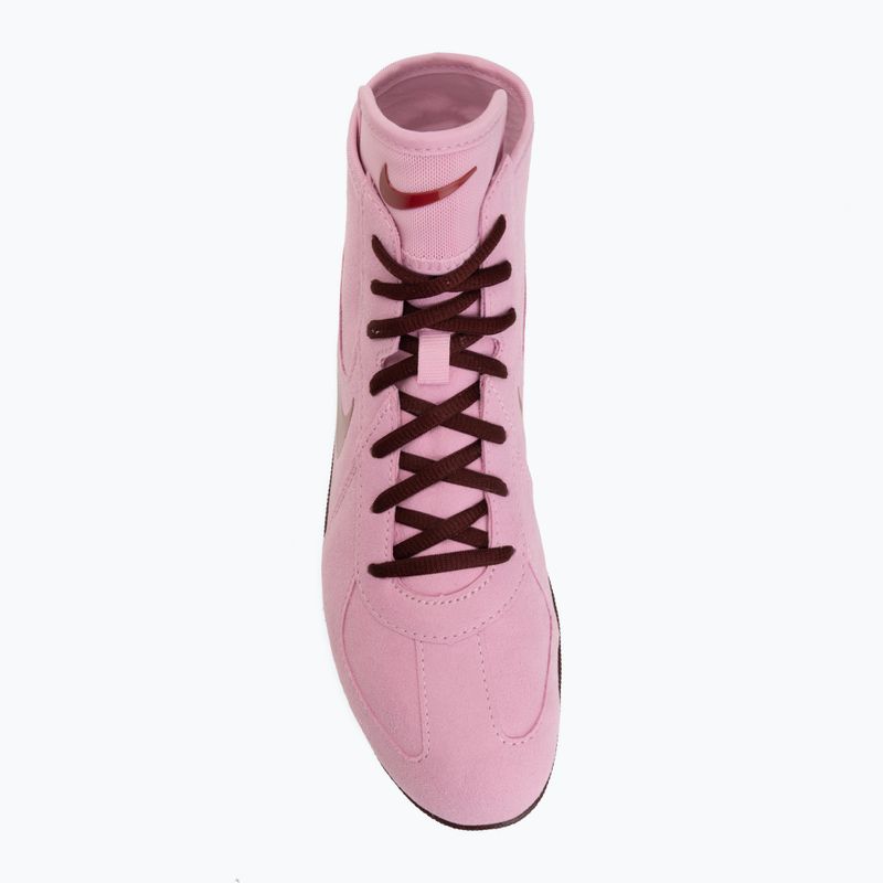Scarpe da lotta Nike Footsweep 2 pink rise/univerisity red/mystic dates 5