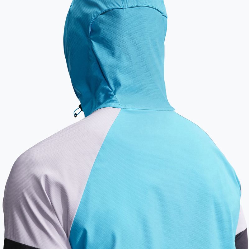 Giacca da corsa da uomo Nike Impossibly Light Windrunner black/light current blue/wolf grey 6