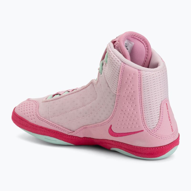 Scarpe da lotta Nike Inflict 4 pink foam/desert pink/pink rise/rrtic green 3