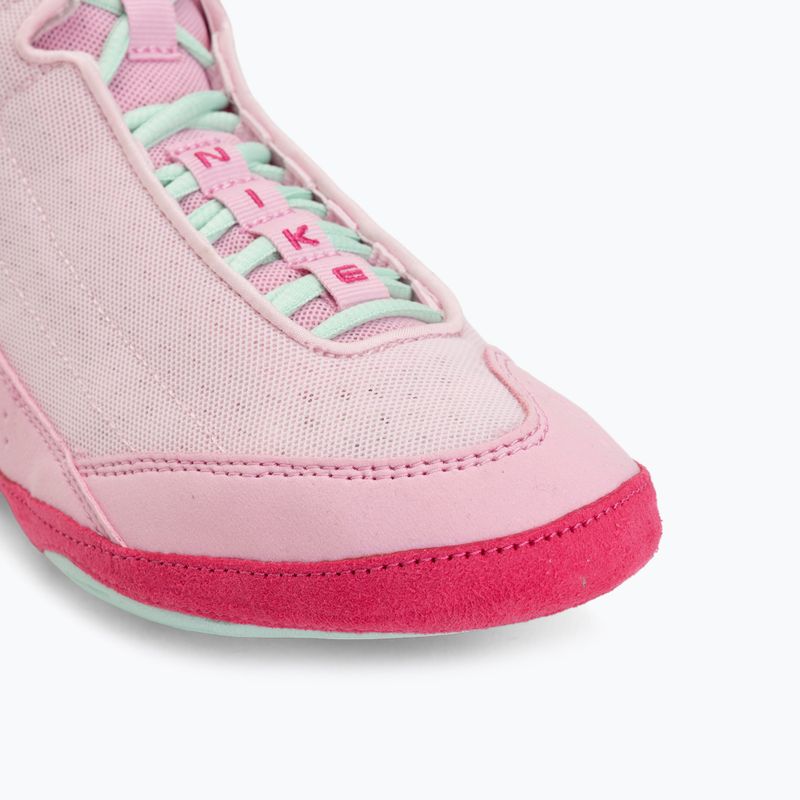 Scarpe da lotta Nike Inflict 4 pink foam/desert pink/pink rise/rrtic green 7