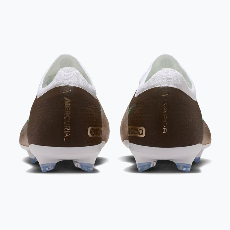 Scarpe da calcio bambino Nike Jr. Vapor 17 Pro "Kylian Mbappé" Metallic Gold/Green Glow 2