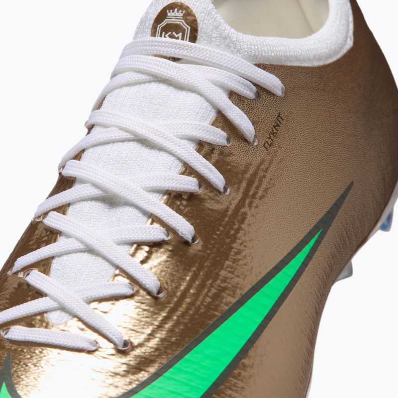 Scarpe da calcio bambino Nike Jr. Vapor 17 Pro "Kylian Mbappé" Metallic Gold/Green Glow 6