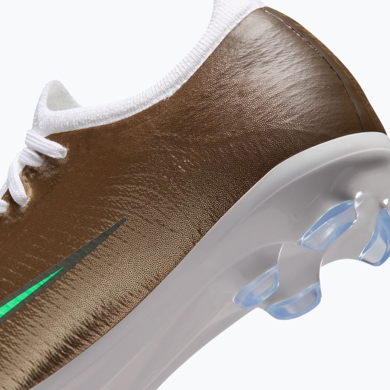 Scarpe da calcio bambino Nike Jr. Vapor 17 Pro "Kylian Mbappé" Metallic Gold/Green Glow 7
