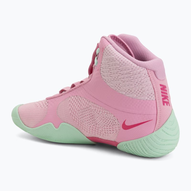 Scarpe da lotta Nike Tawa pink foam/pink rise/arctic green/desert pink 3