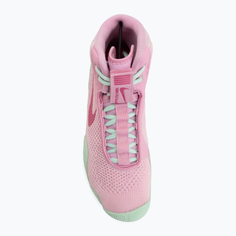 Scarpe da lotta Nike Tawa pink foam/pink rise/arctic green/desert pink 5