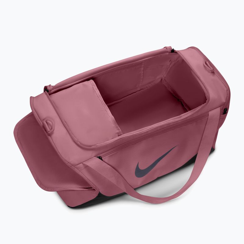 Borsa da allenamento Nike Brasilia 40 l pink smoke/black/gridiron 5